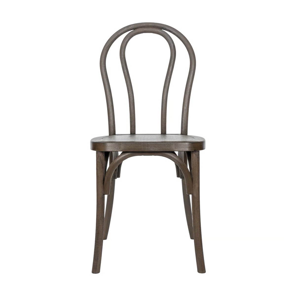 Indoor And Outdoor Commercial Grade Wood Look Resin Thonet Style Chair (Set of 2) | Wayfair North America