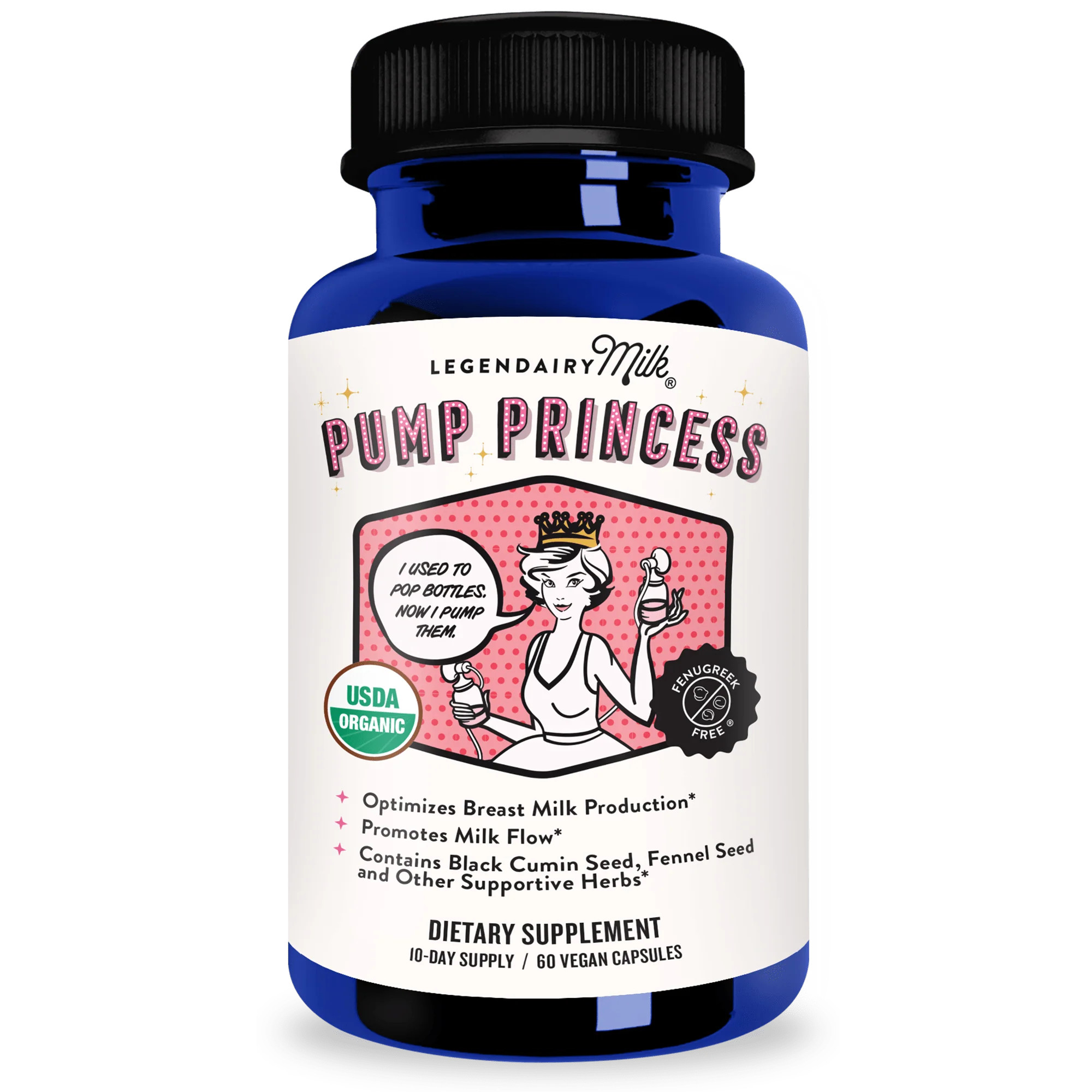 Pump Princess | Breast Milk Supplement to Increase Milk Supply | Legendairy Milk | Legendairy Milk