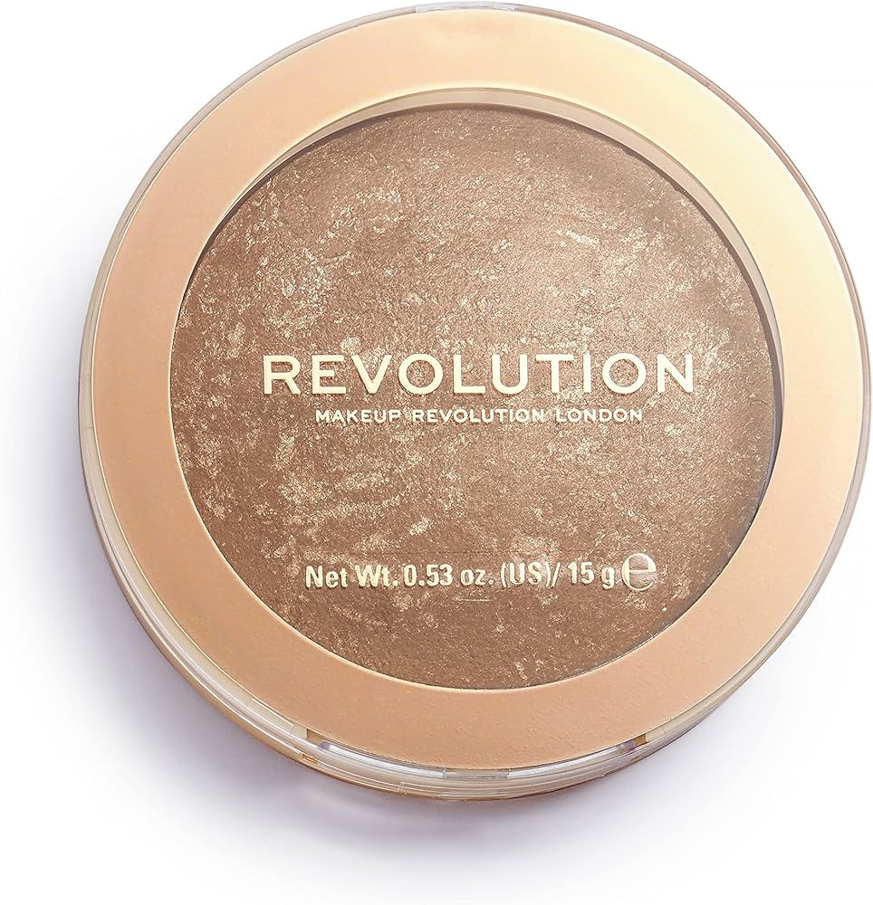 Makeup Revolution Bronzer Reloaded, Buildable Formula, Highlighting & Bronzing Powder, for Dark S... | Amazon (US)