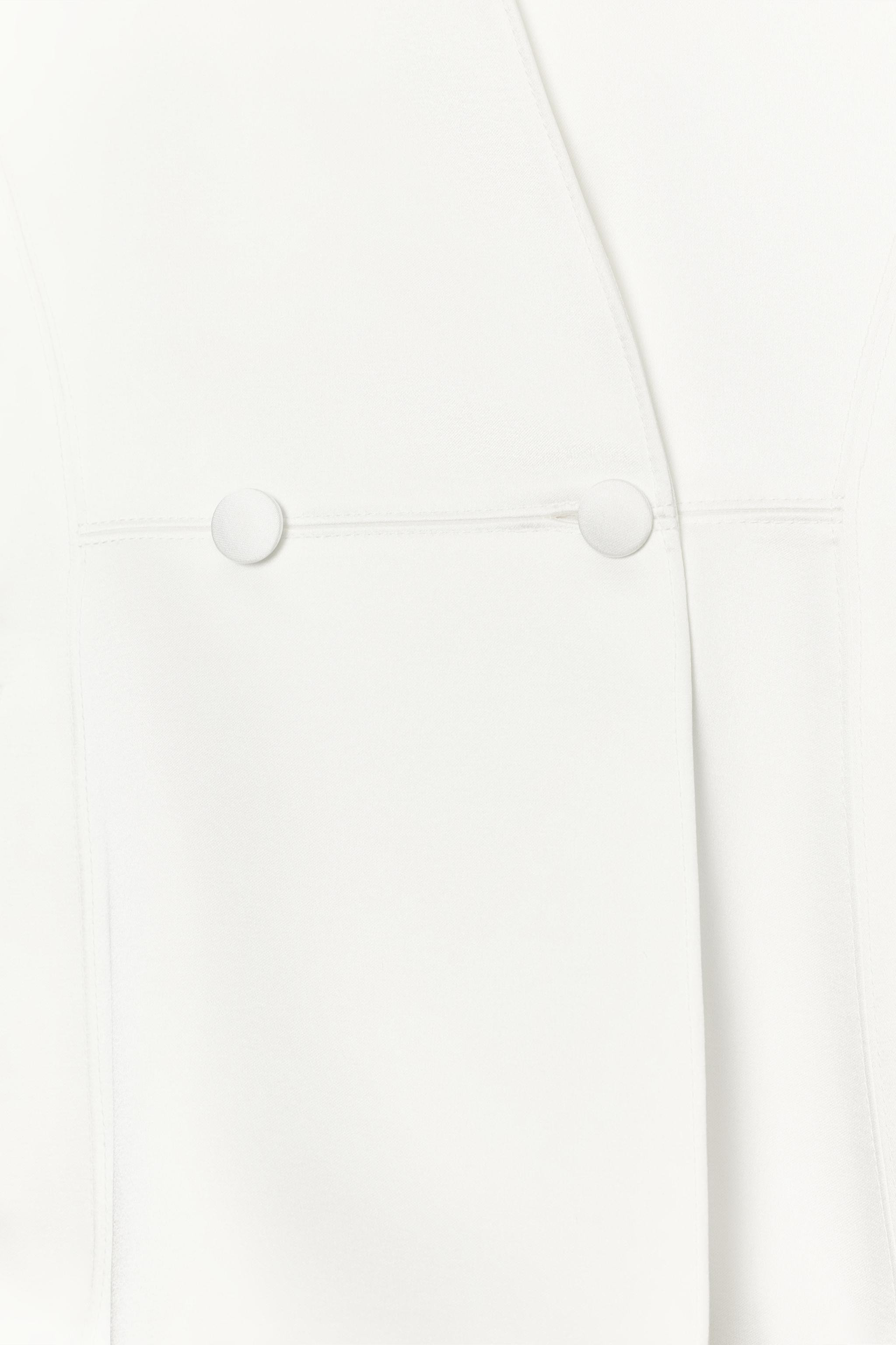 DOUBLE-BREASTED SATIN BLAZER | Zara UK