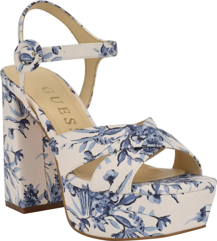 Vallenn Ankle Strap Platform Sandal (Women) | Nordstrom