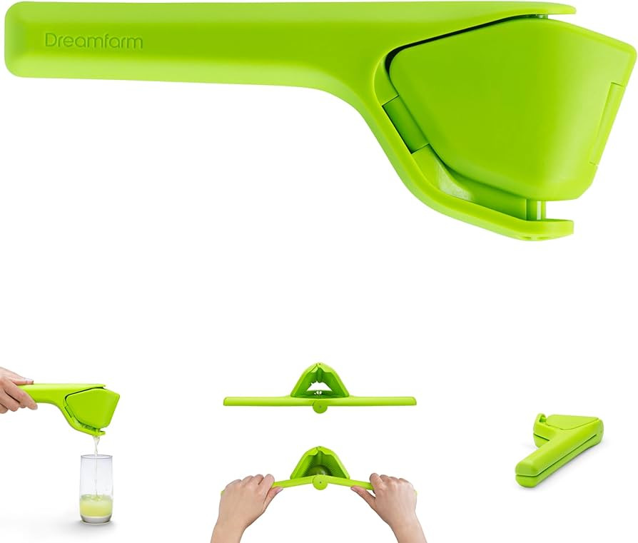 Dreamfarm Original Lime Fluicer Easy-Squeeze Fold-Flat Citrus Juicer - 9 Inch, Suits Lime Only | Amazon (US)