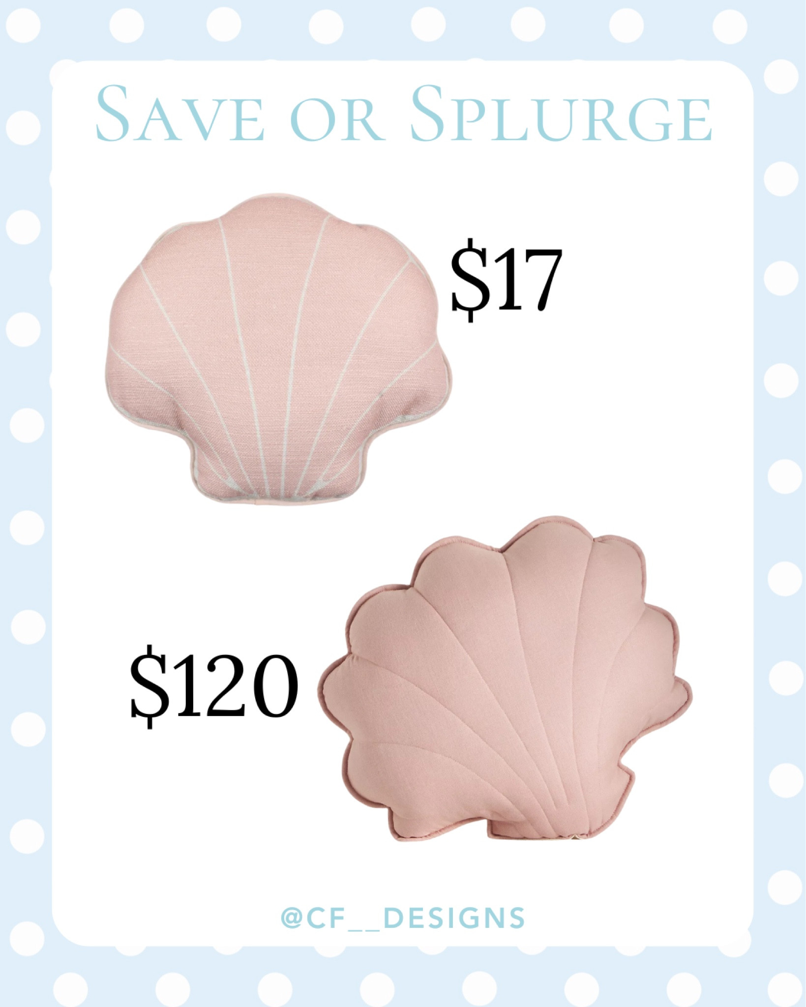 Obsessed with these shell throw pillows!  Save with the chic option from At Home or splurge on the luxe version from Anthropologie. Perfect for adding a touch of coastal elegance to any space! 
#HomeDecor #CoastalChic #InteriorDesign #AtHomeFinds #AnthropologieHome #HomeStyle #DecorInspo #CoastalLiving #NauticalDecor #BeachHouseVibes

#LTKHome #LTKFindsUnder50