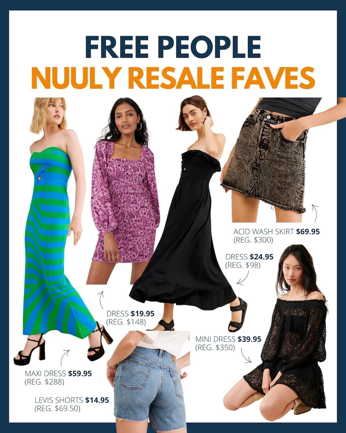 Shop our favorite Free People Nuuly finds over at Free People! The same funky styles you love for a fraction of the cost!

#LTKStyleTip #LTKFindsUnder50 #LTKSaleAlert