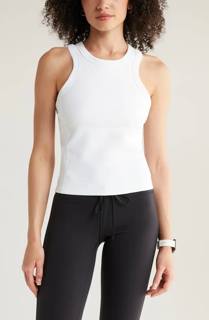 Luxe Rib Racerback Support Tank | Nordstrom