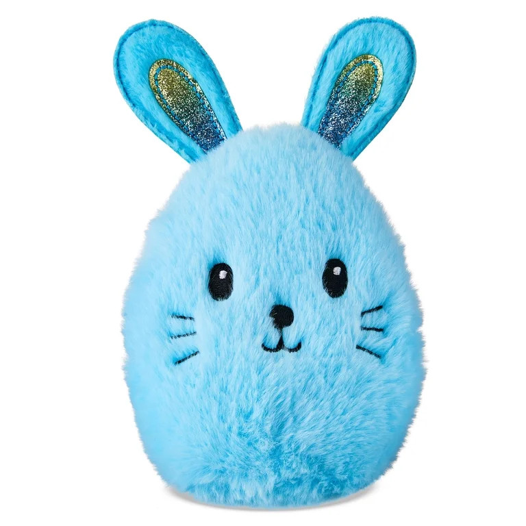 Small Bunny Plush, Blue, 8", Easter by Way To Celebrate | Walmart (US)