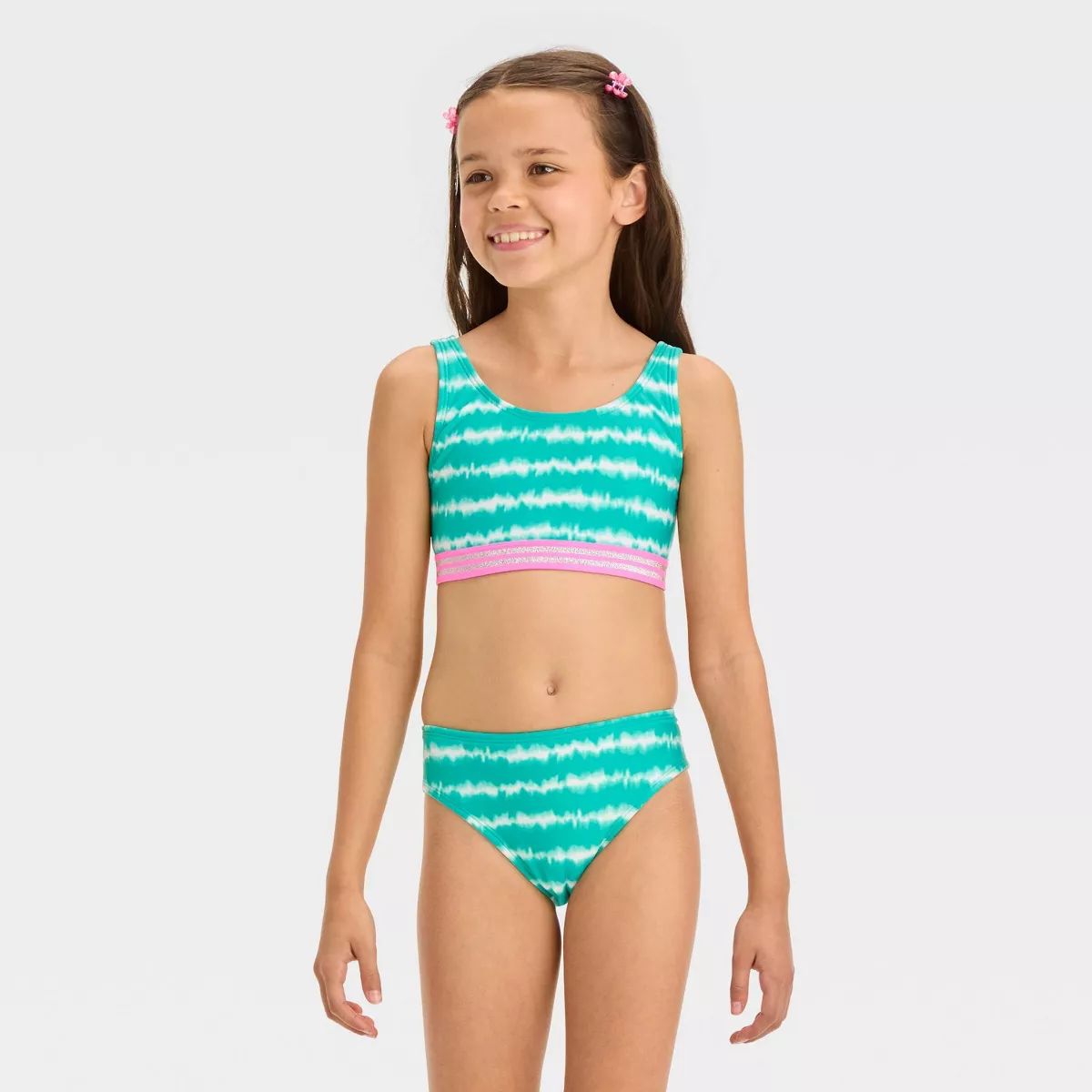 Girls' Electric Tie-Dye Bikini Set - Cat & Jack™ | Target