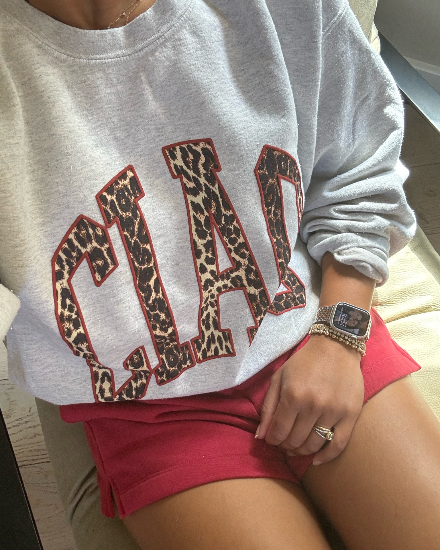 My Ciao sweatshirt in the leopard print is back in stock in all sizes!!! Wearing a small! Perfectly oversized and cozy! Also comes in a couple other colors! 

#LTKTravel #LTKFindsUnder100 #LTKSeasonal