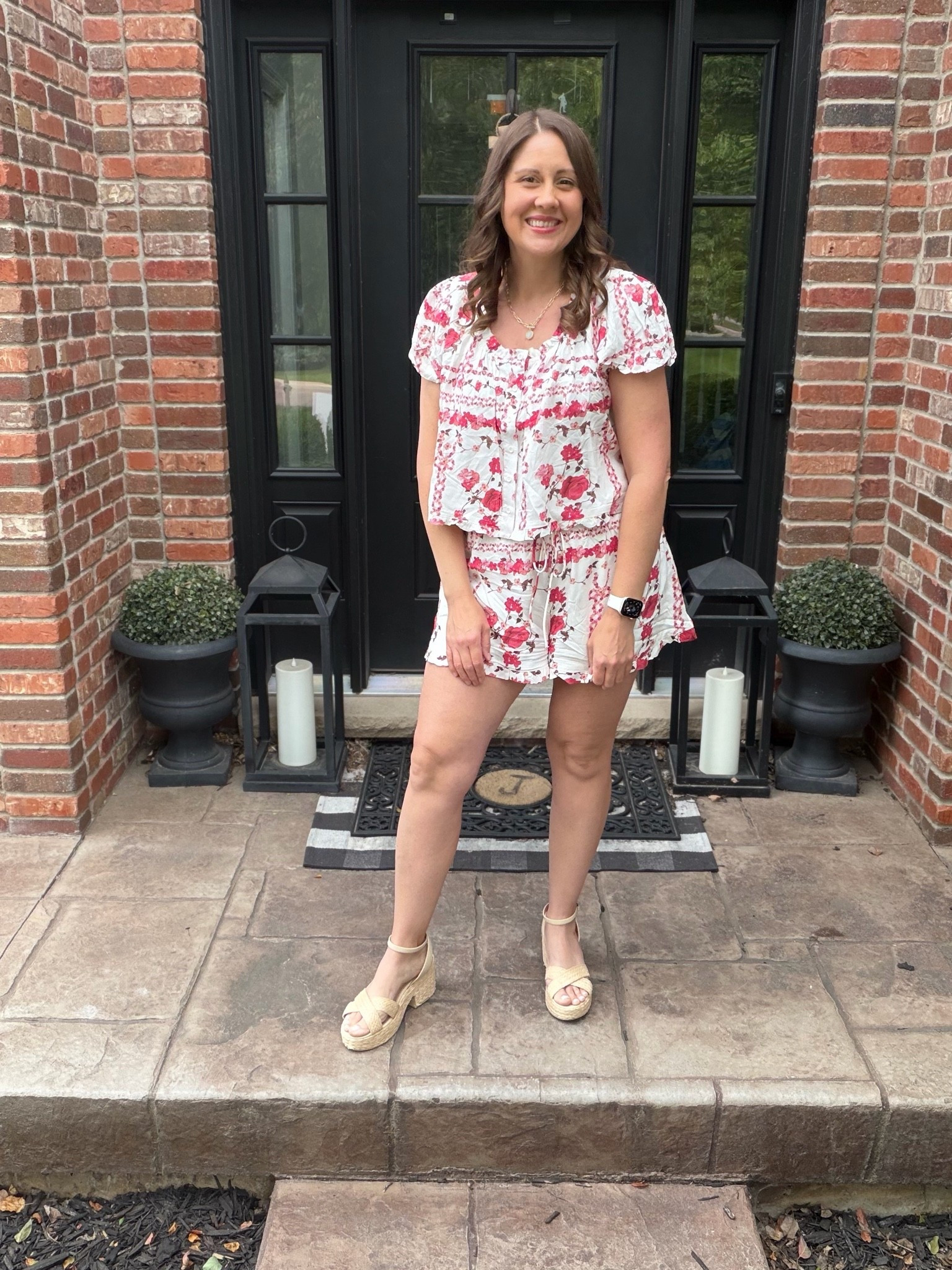 🌸✨ This set is giving all the summer brunch, vacation, and patio date night vibes! The floral print is so pretty, the fit is lightweight + comfy, and it looks way more dressed up than it feels. Paired with simple wedges and you’re ready for anything from weekend plans to summer celebrations. 💕☀️

Save this look for your next warm-weather outfit inspo! 🌷 @Petal & Pup 

#LTKStyle #SummerStyle #FloralFashion #VacationOutfits #SummerOutfitIdeas #LTKFinds #WeekendStyle #FeminineFashion #LTKSeasonal #OOTDInspiration

#LTKgrwm #LTKootd #LTKTravel
