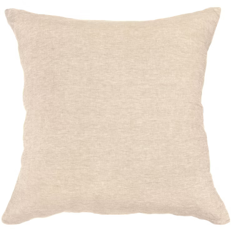 French Linen Euro Pillow with Removeable Sham | Bokser Home | Target
