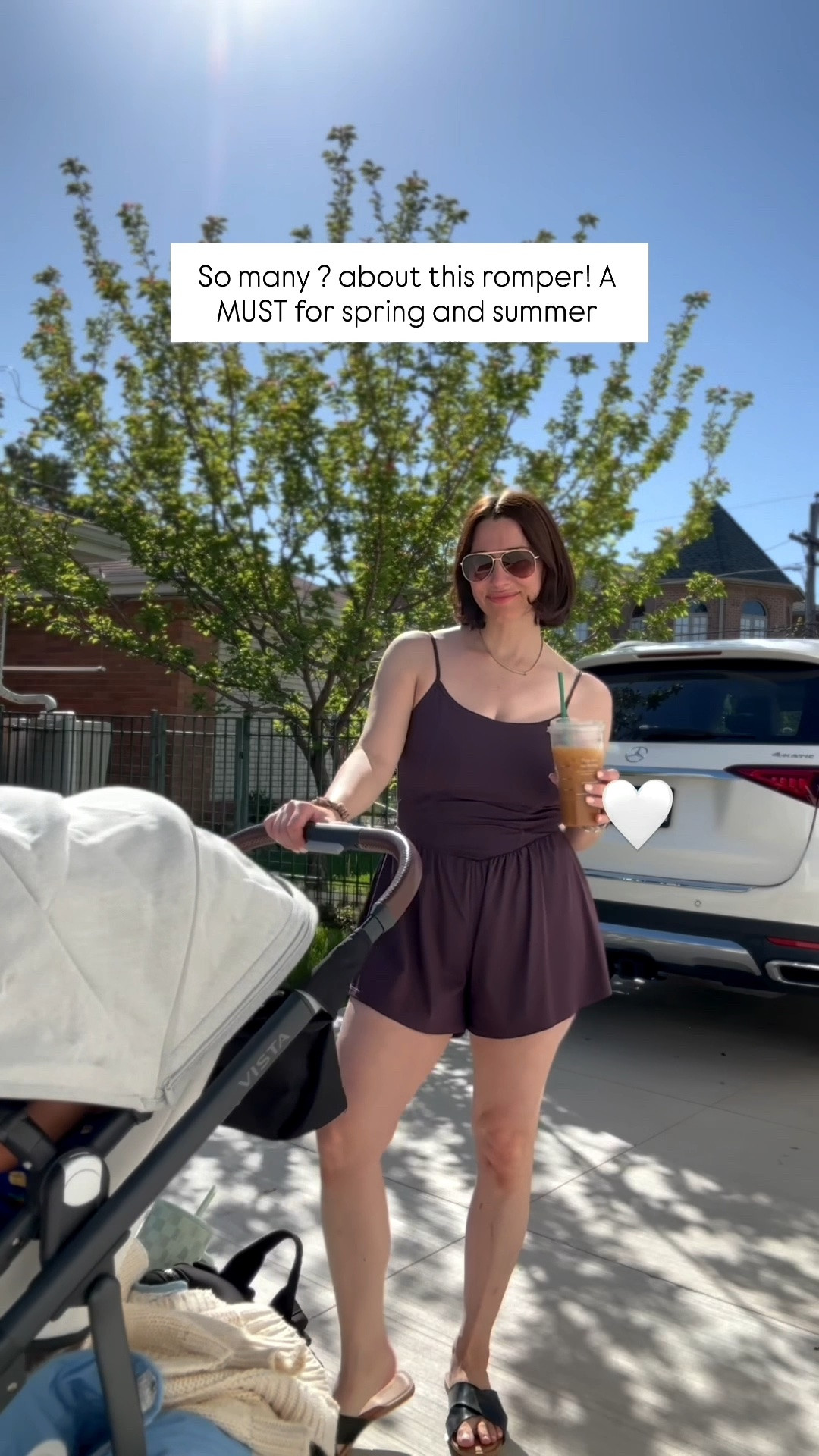 Romper, athletic romper, spring romper, summer romper, spring outfit, summer outfit, easy outfit, hot summer days, workout outfit, summer must haves, millennial mom

#LTKootd #LTKmorningroutine #LTKSaleAlert