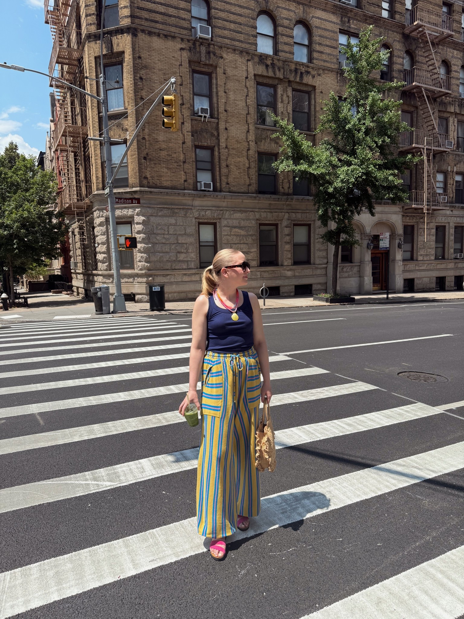 A colorful matcha run 💞 

These pants are still in stock from last year in some other colors! 

#LTKStyleTip