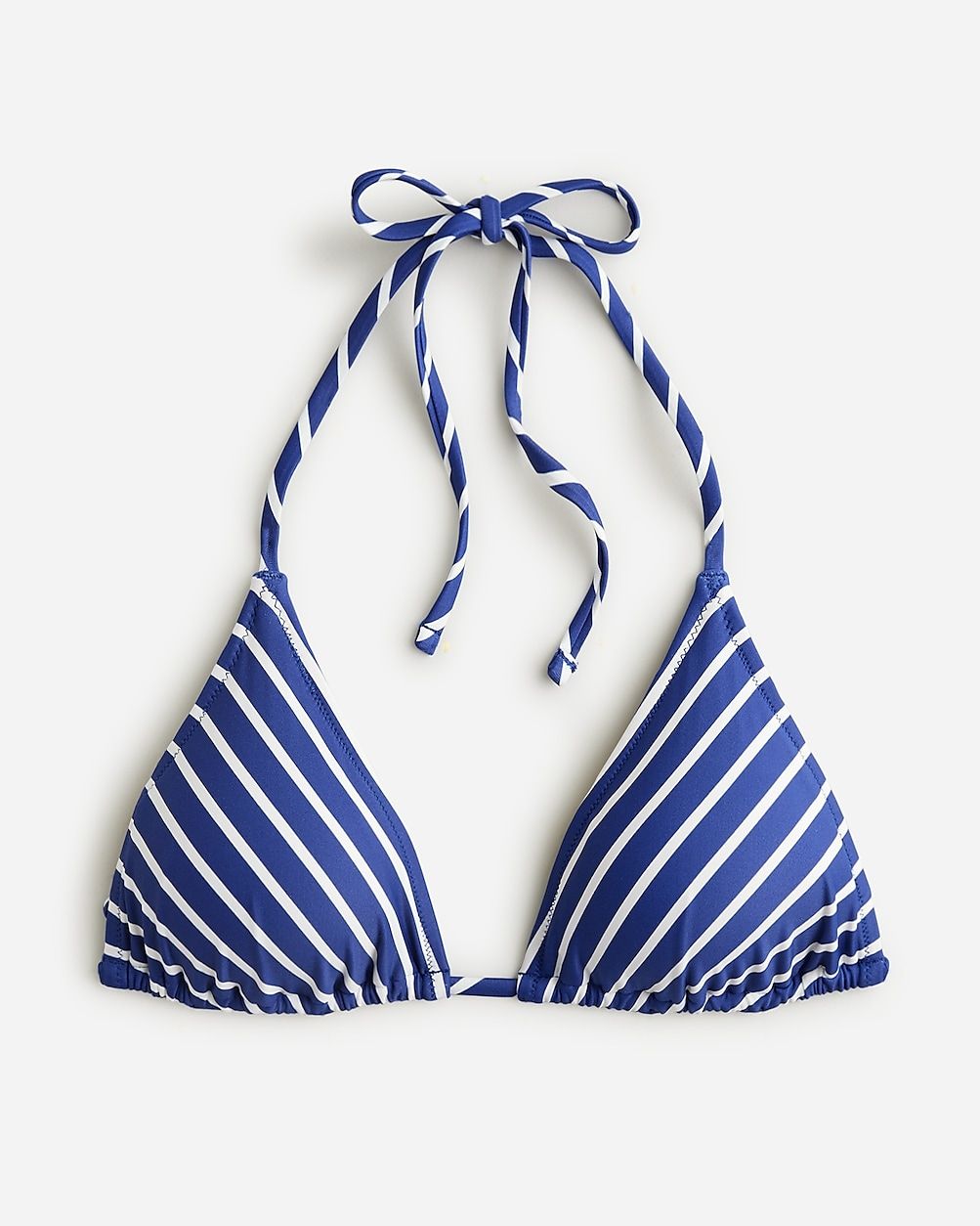String bikini top in stripe | J.Crew US