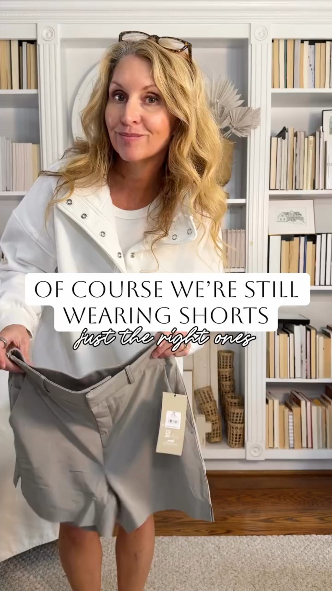 Shorts, styled like a grown woman🤍
A tailored fit, a flattering inseam, and balanced proportions- that’s the formula. Add a classic top and simple sandals or sneakers and it feels effortless, not too young.
✨Comment SHOP for links✨ 

shorts in your 50s, over 50 style, midlife fashion, women over 50 fashion, flattering shorts, tailored shorts outfit, chic summer style, classy casual outfits, age confident style, modern mature fashion, neutral summer outfit, polished casual look, elevated basics, effortless summer outfit, timeless style over 50
#over50style #midlifefashion #womenover50 #agelessstyle #modernmature chiccasual summerstyle 

link to this post on my LTK ⬇ https://liketk.it/5UMmk ltksalealert