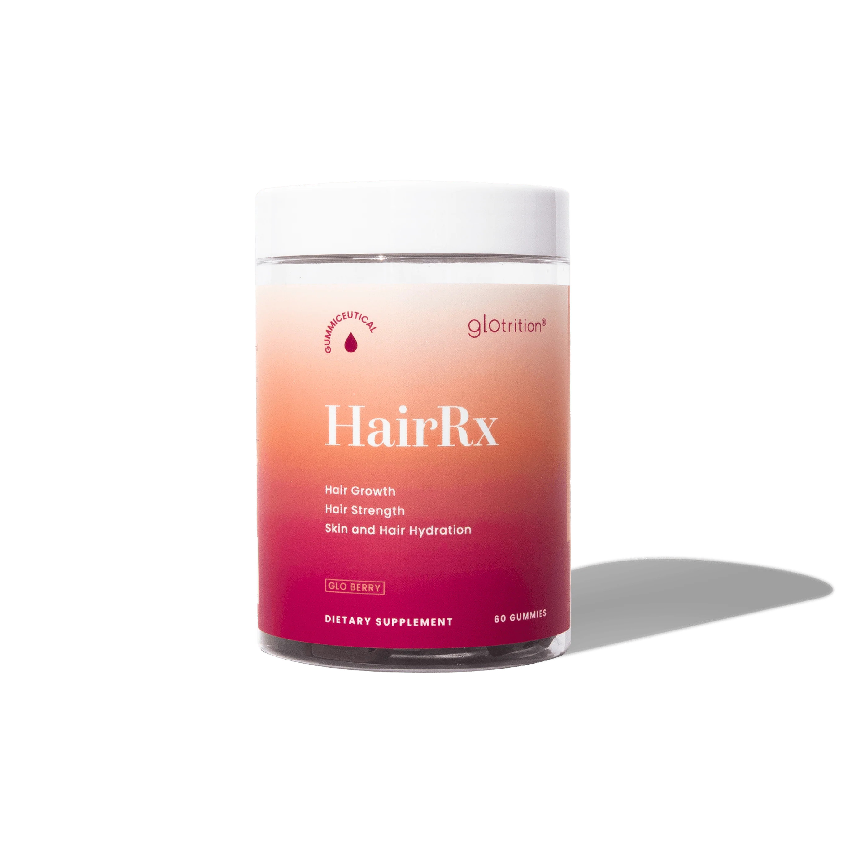 HairRx Gummies \u2013 Support for Stronger Hair & Scalp | Glotrition