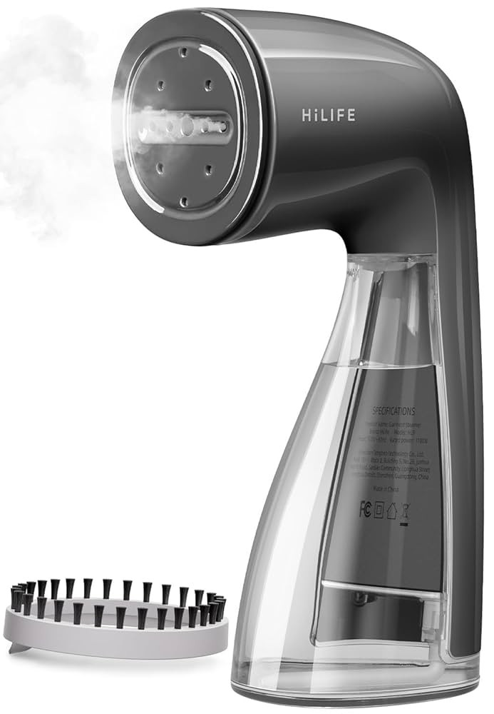 HiLIFE Steamer for Clothes, 1100W Clothes Steamer with Large 300ml Tank, Handheld Clothing Steame... | Amazon (US)