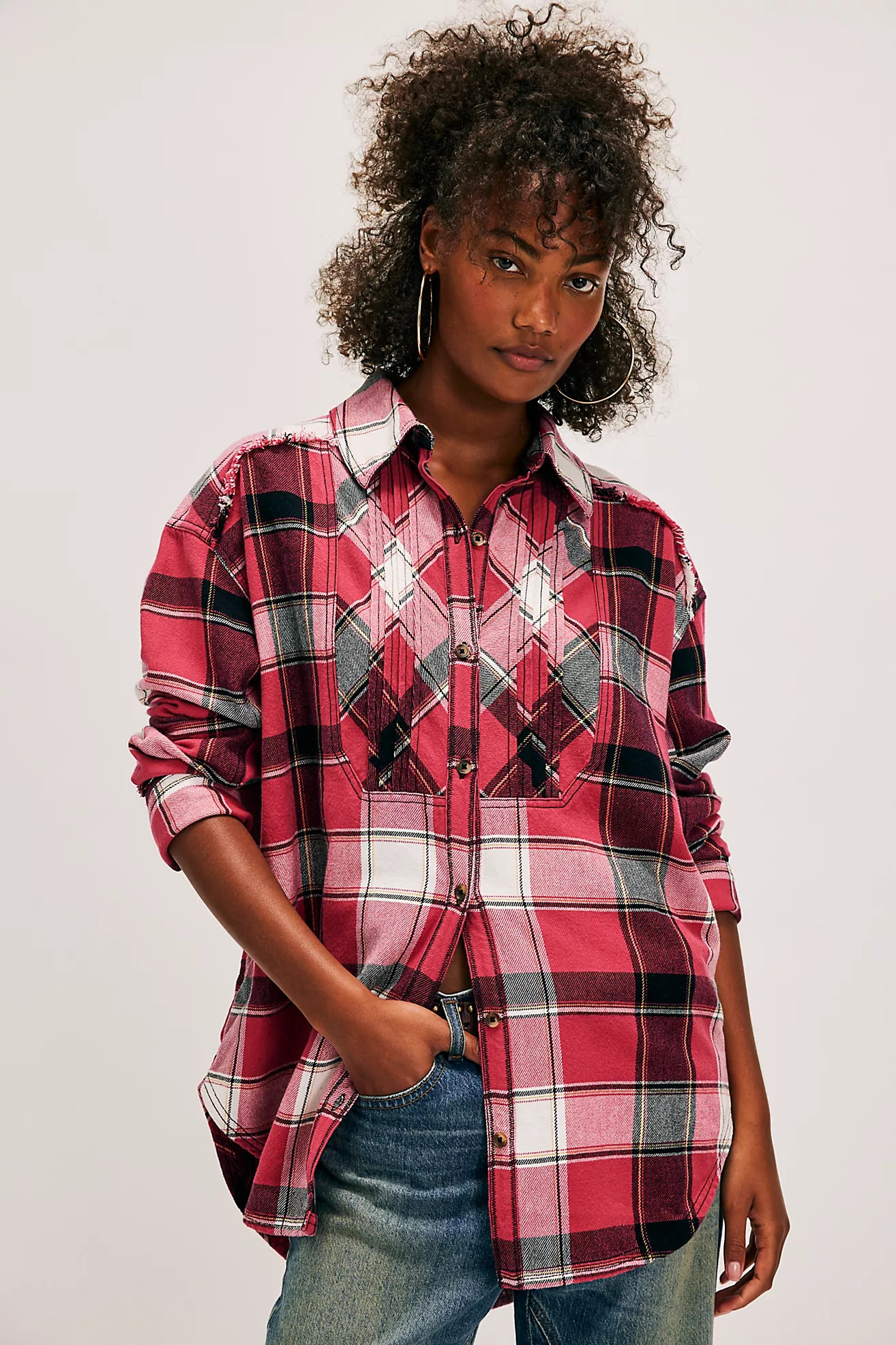 We The Free Layla Plaid Shirt | Free People (Global - UK&FR Excluded)