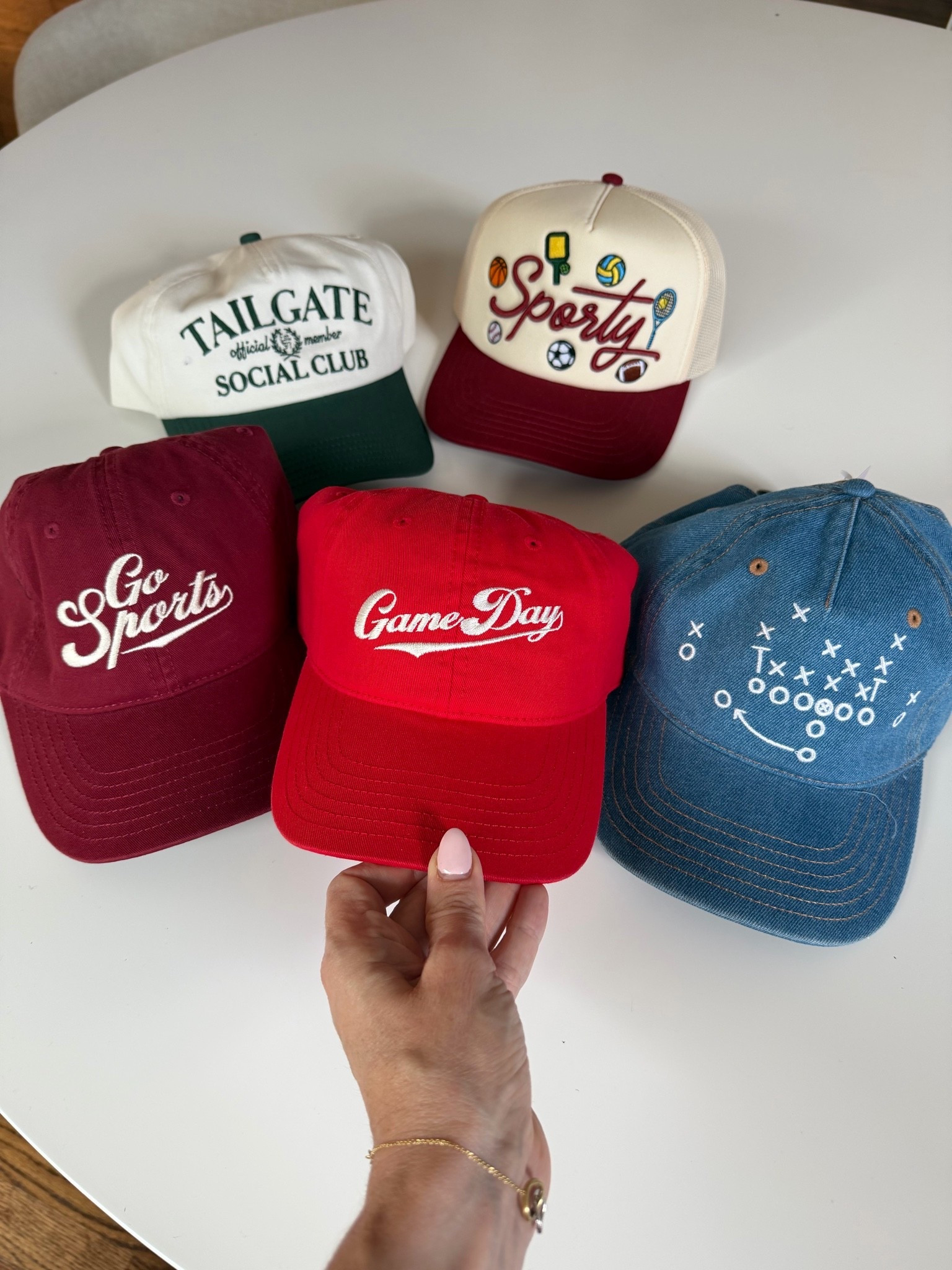 The cutest $15 hats for fall sports!

#LTKmomlife #LTKfitnessgoals