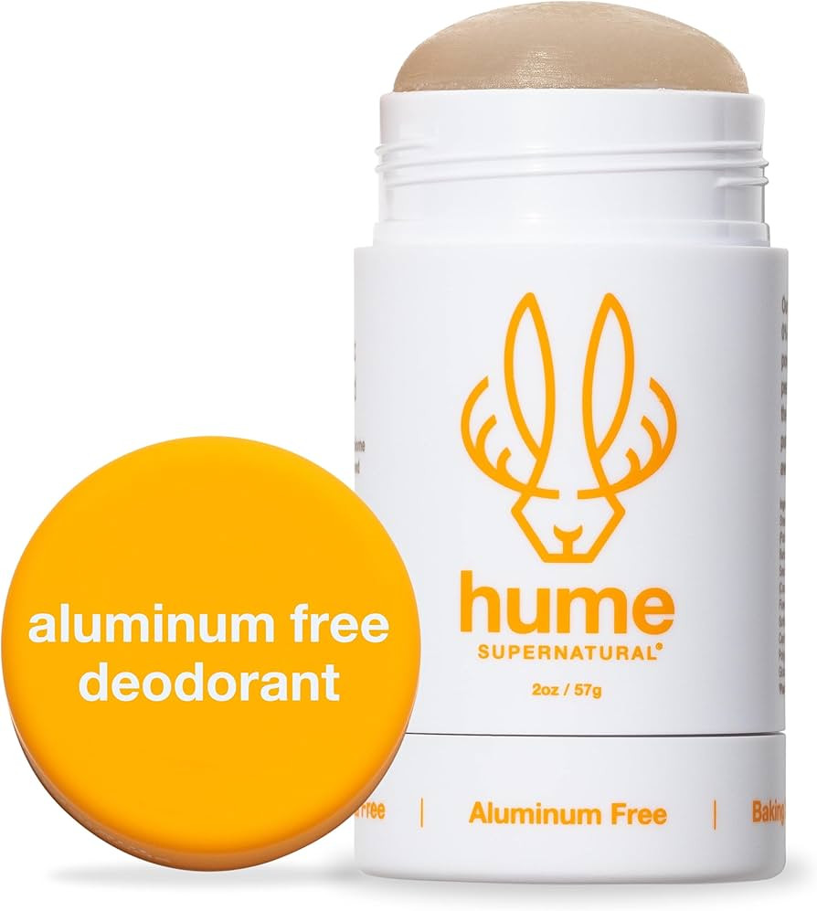 Hume Supernatural Aluminum Free Deodorant for Women & Men - Safe for Sensitive Skin - Probiotic, ... | Amazon (US)