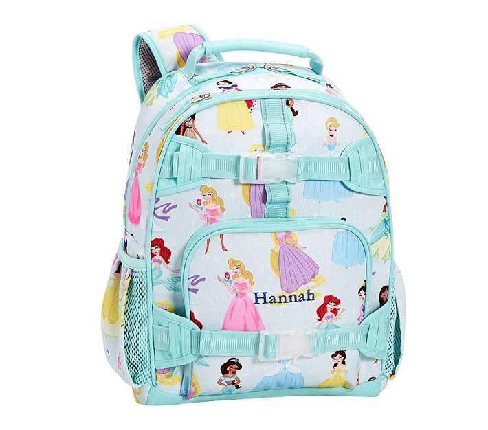 Disney Princess, Small Mackenzie Aqua Backpack | Pottery Barn Kids