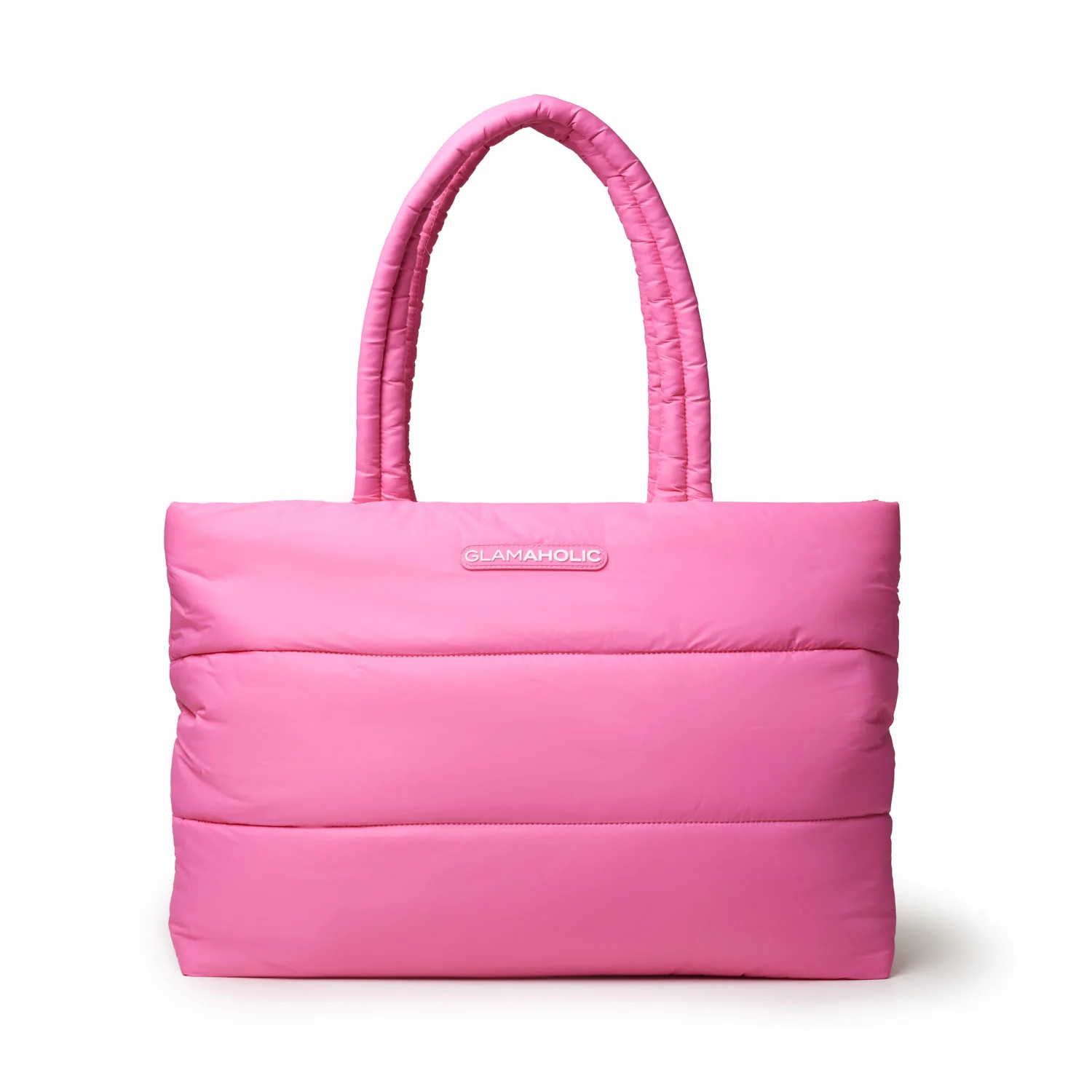 ATHLETIC NYLON TOTE - HOT PINK | Glam-Aholic Lifestyle