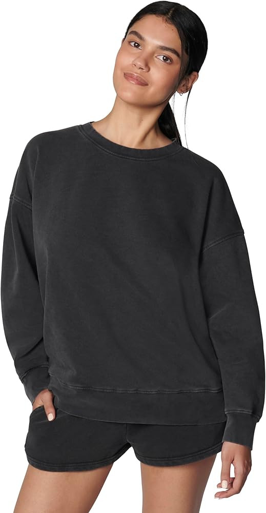 florence by mills womens Cozy Crush Oversized Sweatshirt | Amazon (US)