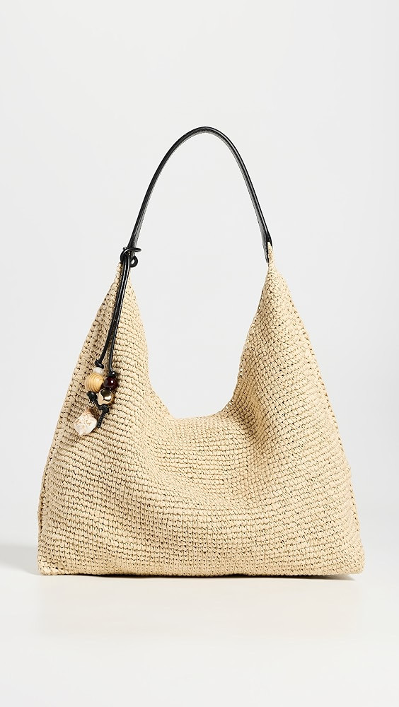 The Mylie Shoulder Bag in Raffia | Shopbop