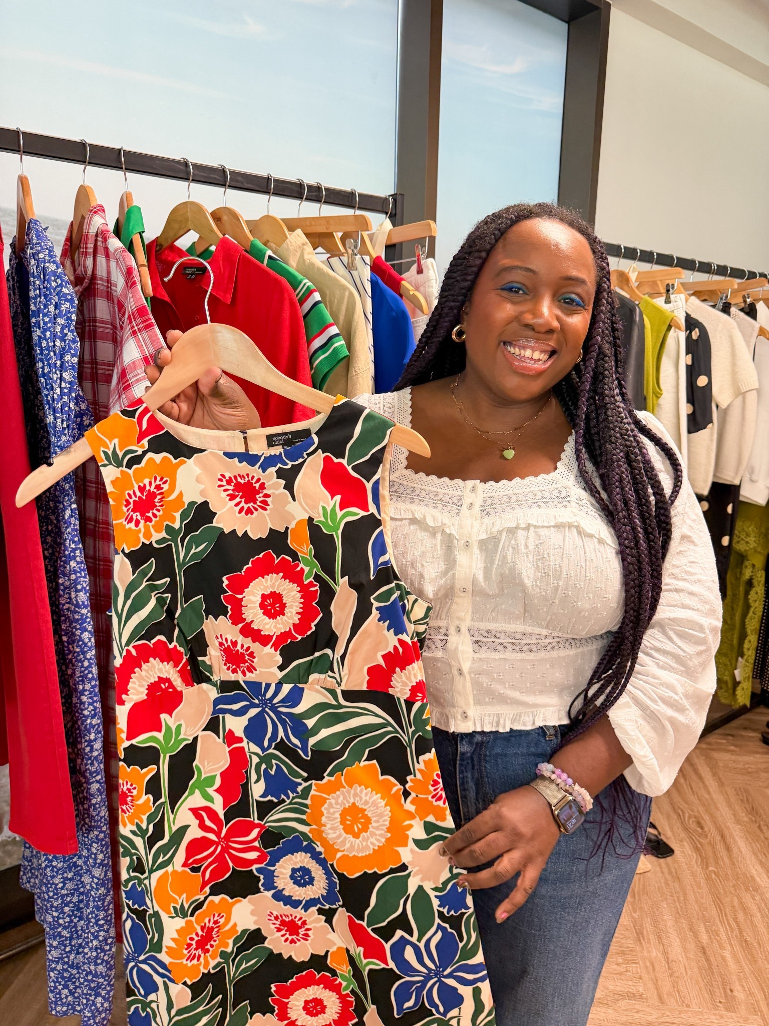 Wearing size 20 in the top, 18 in the jeans 

#LTKjeans #LTKspring #LTKmidsize