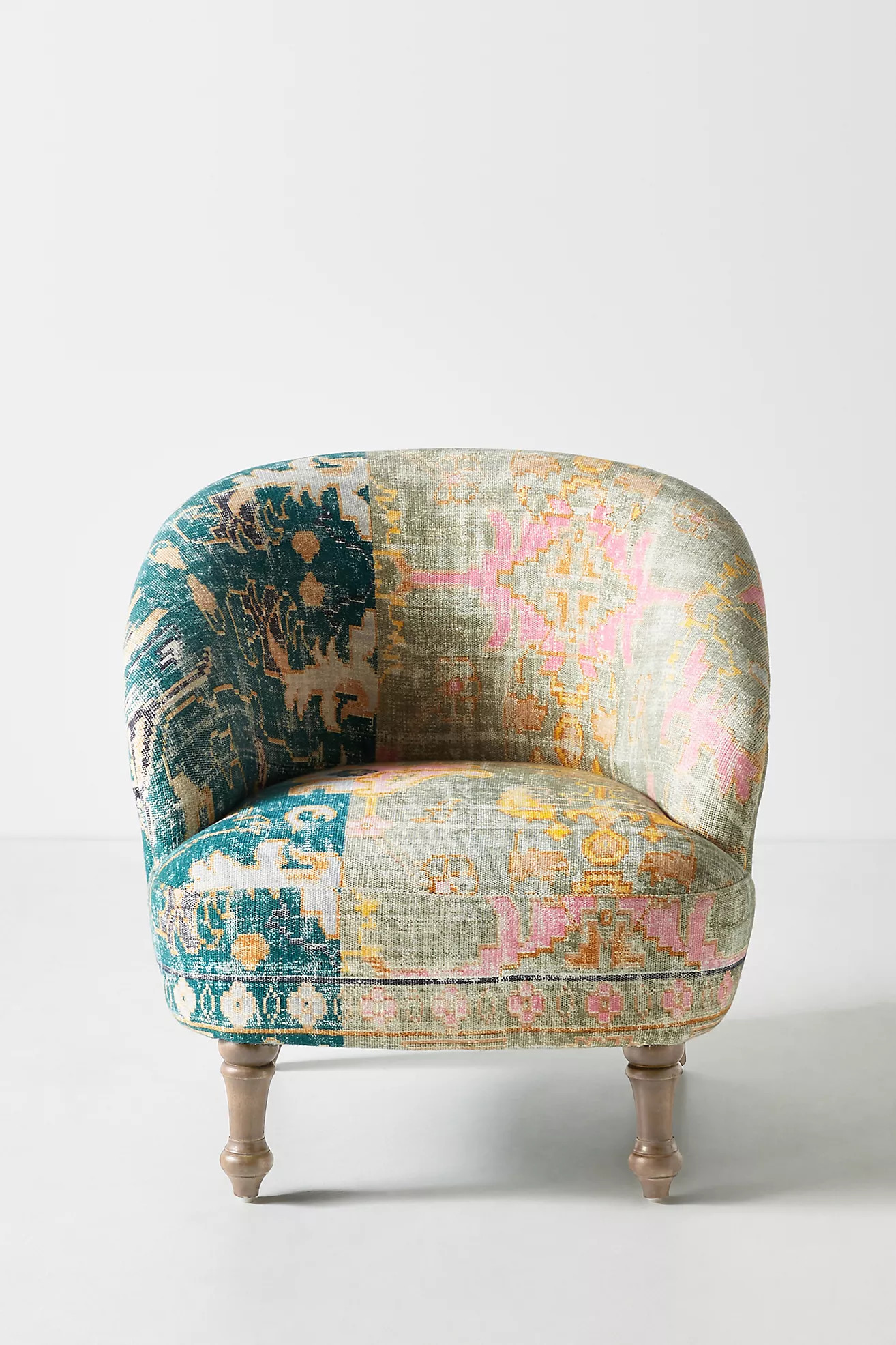 Rug-Printed Simon Accent Chair | Anthropologie (US)