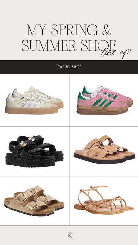 Spring and summer shoes 🩷🩷 loving all of these (own!) 😍😍 adidas + Steve Madden basically has owned my shoe closet 🫶🏼

Shoes, bright sneakers for spring, spring sneakers, adidas gazelle, platform adidas, Steve Madden sandals, Steve Madden 

#LTKSeasonal #LTKshoecrush #LTKfindsunder100