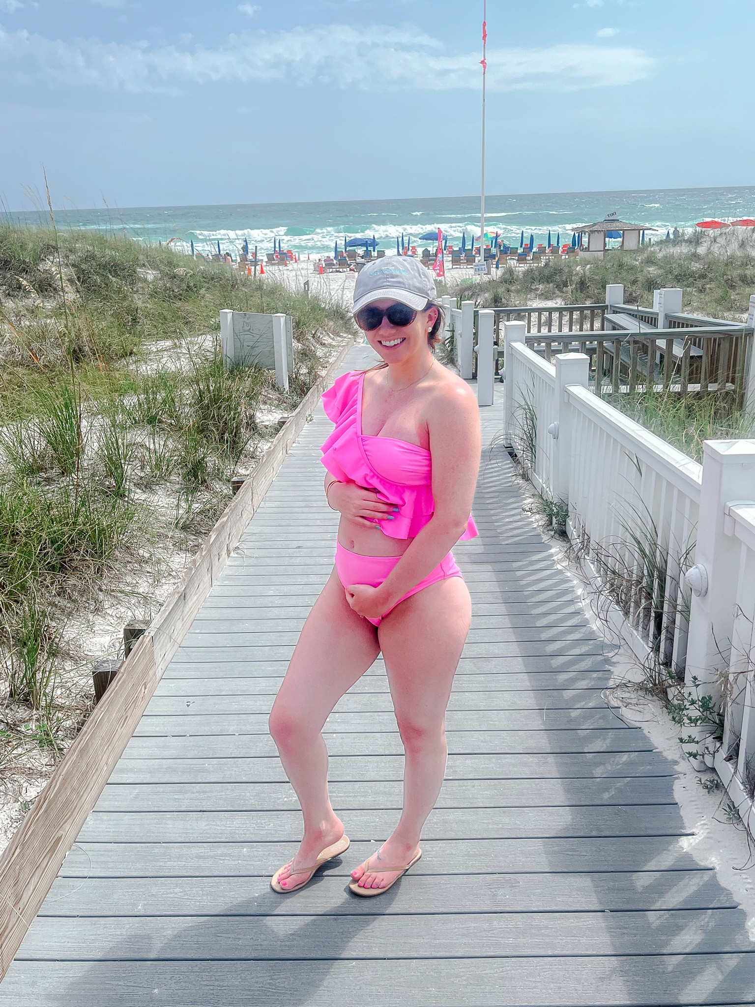 Love this Amazon swimsuit!! Sized up to a medium for the bump 

#LTKSeasonal #LTKbump #LTKswim