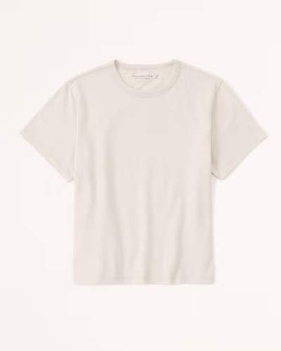 Essential Body-Skimming Tee | Abercrombie & Fitch (US)