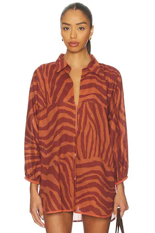 Mori Long Sleeve Blouse
                    
                    Vix Swimwear | Revolve Clothing (Global)