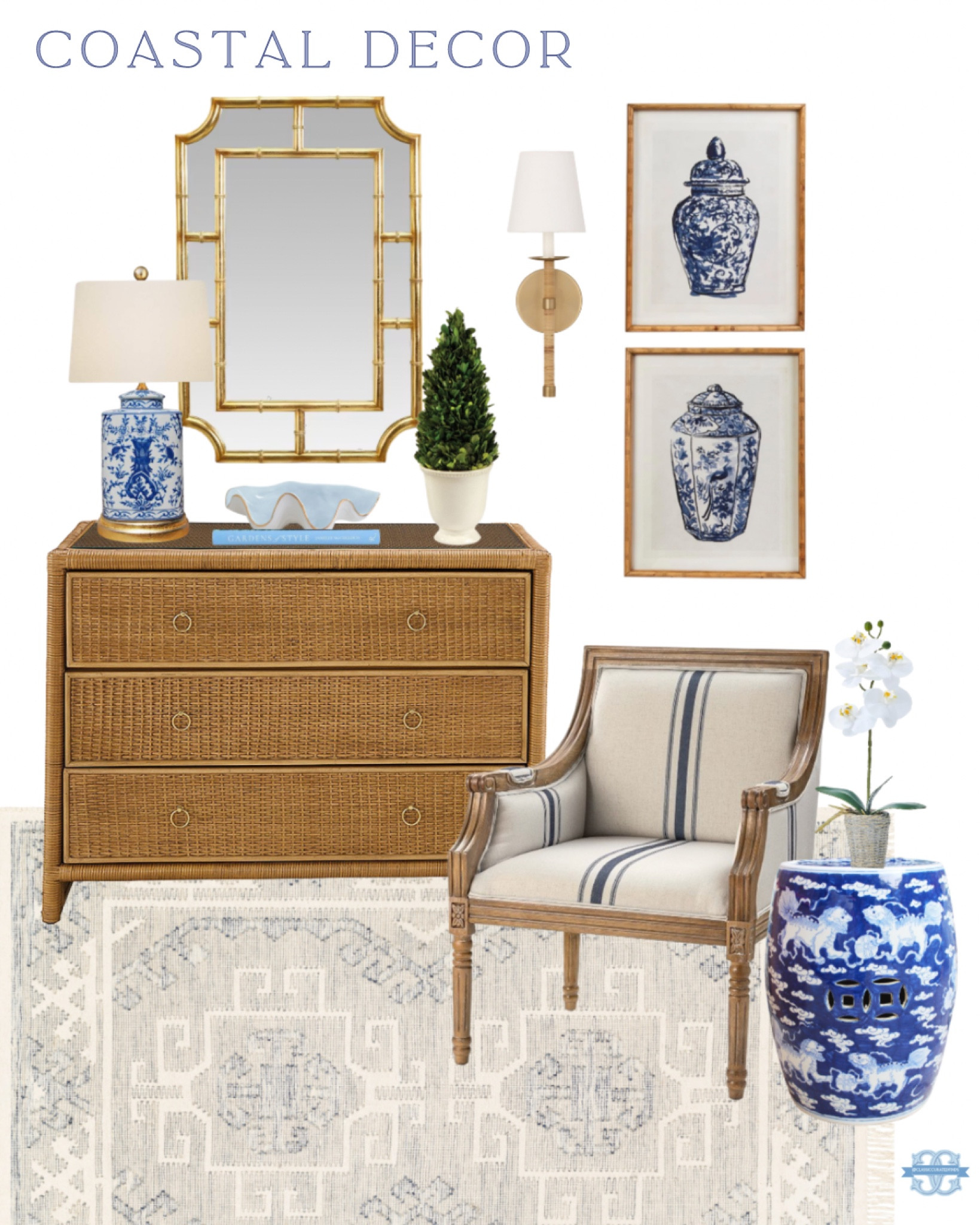Blue & White Coastal Home Decor!💙

Home Decor, Entryway, Rattan, Chest, Accent Chair, Living Room Decor, Entryway Decor

#LTKhome