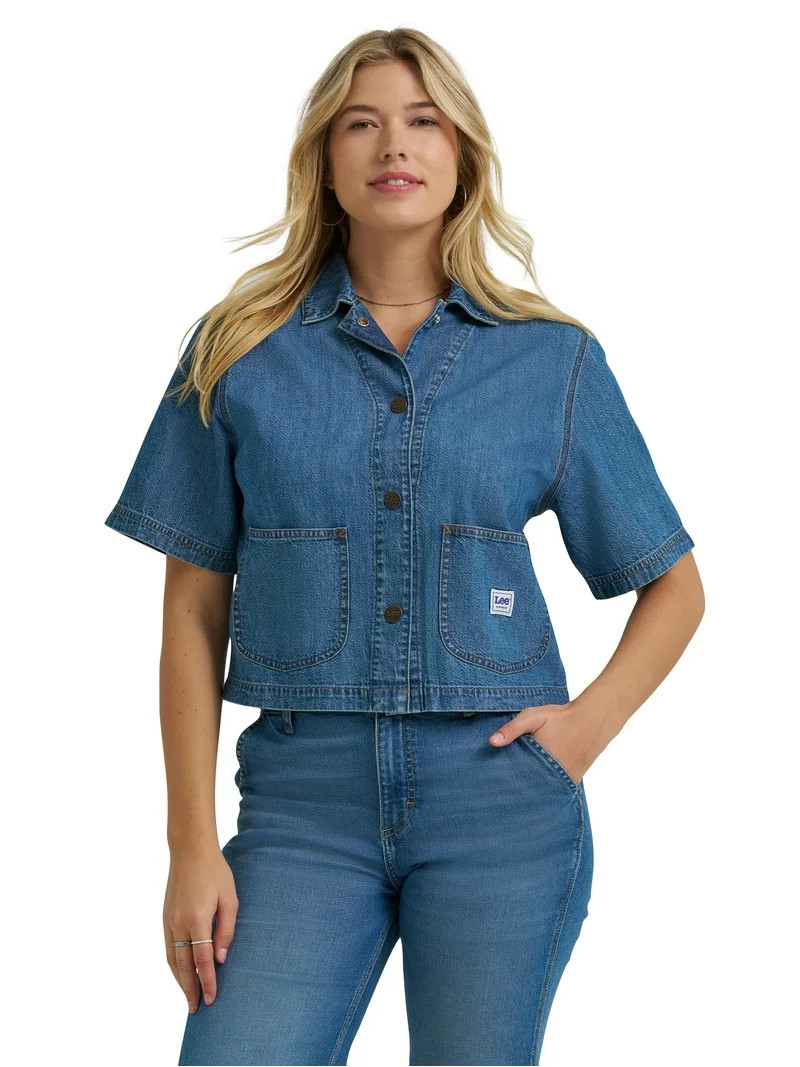 Lee® Women's Heritage Regular Fit Chore Top, Sizes XS-XXL | Walmart (US)