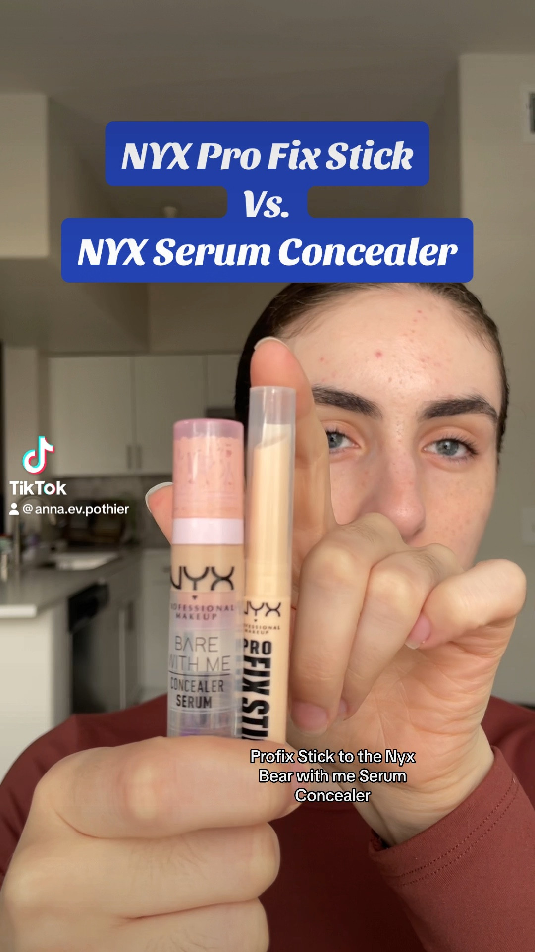 NEW NYX Pro Fix Stick compared to the Bare With Me Serum concealer!

#LTKbeauty