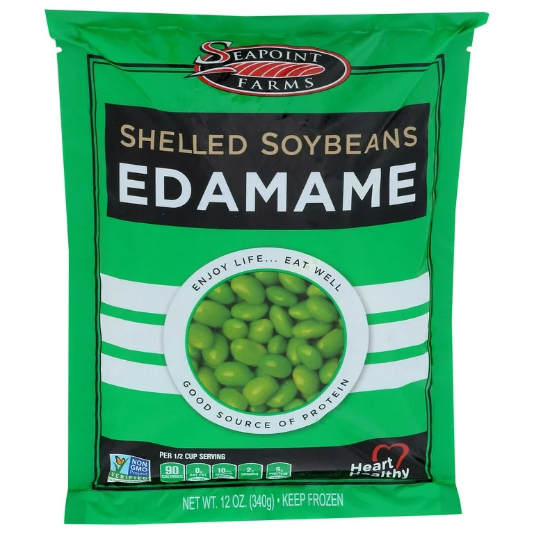 Seapoint Farms Shelled Edamame, 12 Ounce -- 12 per case. | Walmart (US)