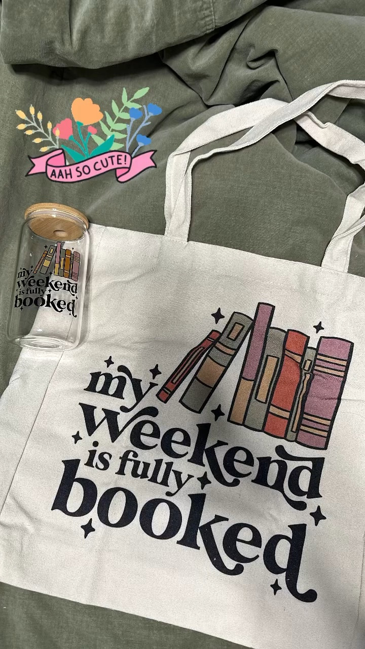 The cutest little glass can cup + tote bookish duo! These would be a great gift for a bookish friend, or for yourself for the new year! I can’t wait to take my tote to the book store and do some browsing (or shopping 🤭) 
These come together in a set in the cutest little box for gifting! And only $25! 

#LTKGiftGuide #LTKhome #LTKfindsunder50