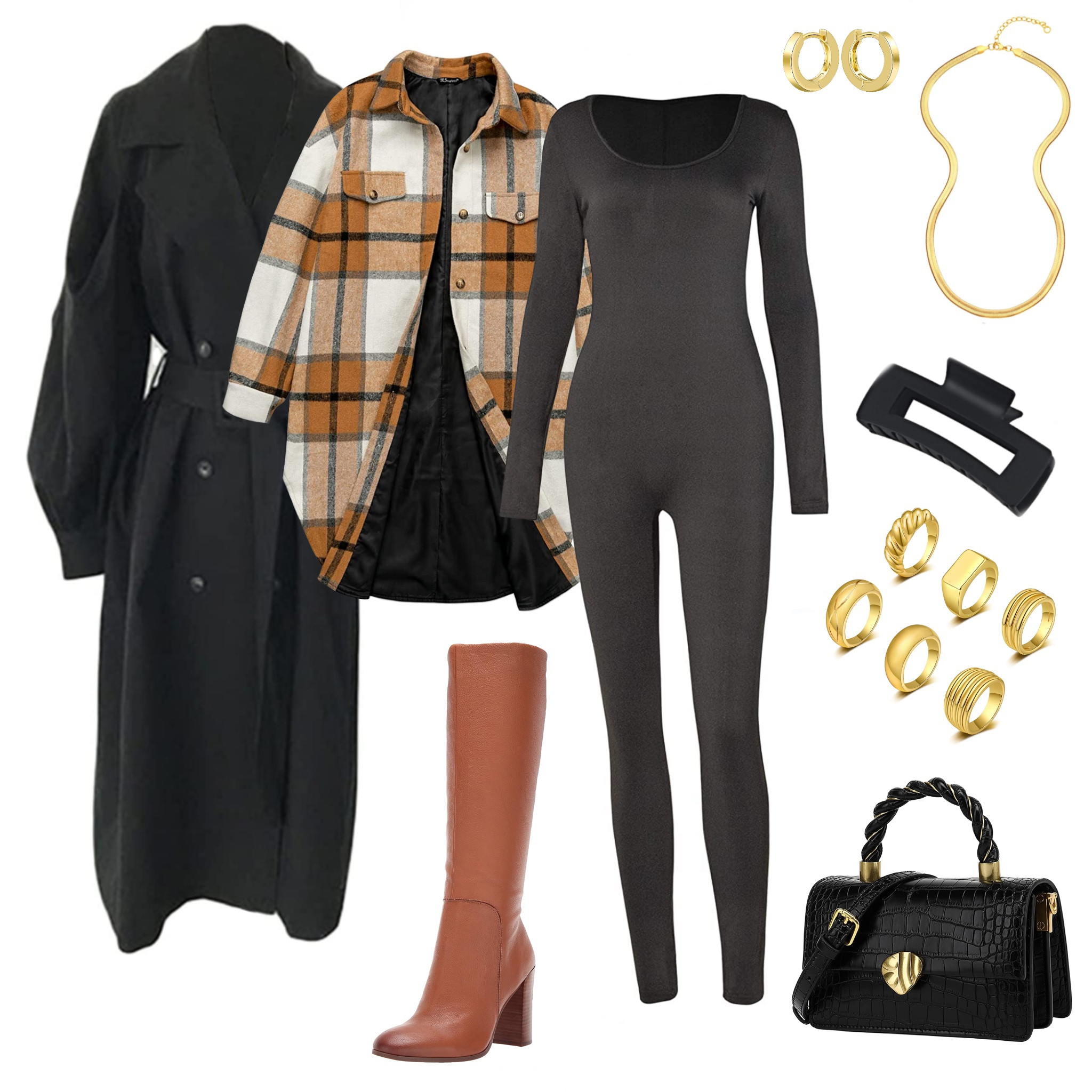 Chic layered winter outfit! #winteroutfit

#LTKunder100 #LTKunder50 #LTKSeasonal
