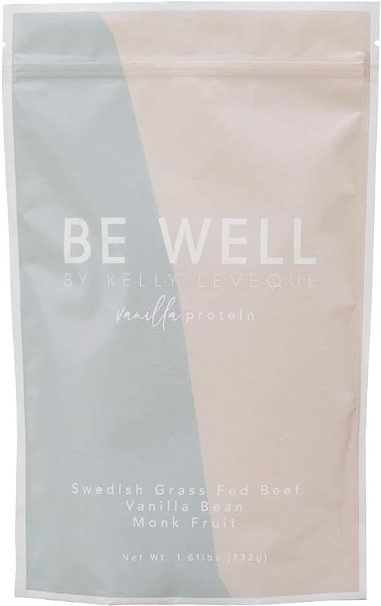 Be Well by Kelly - Swedish Grass-Fed Beef Protein Powder - Paleo and Keto Friendly, Dairy-Free & ... | Amazon (US)