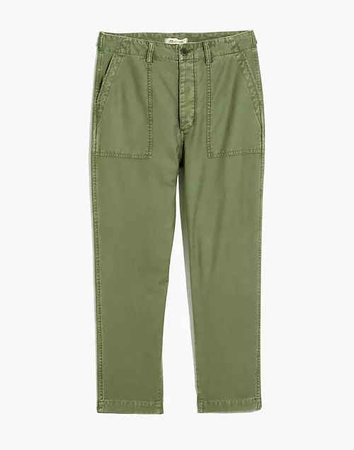 Curvy Griff Tapered Fatigue Pants | Madewell