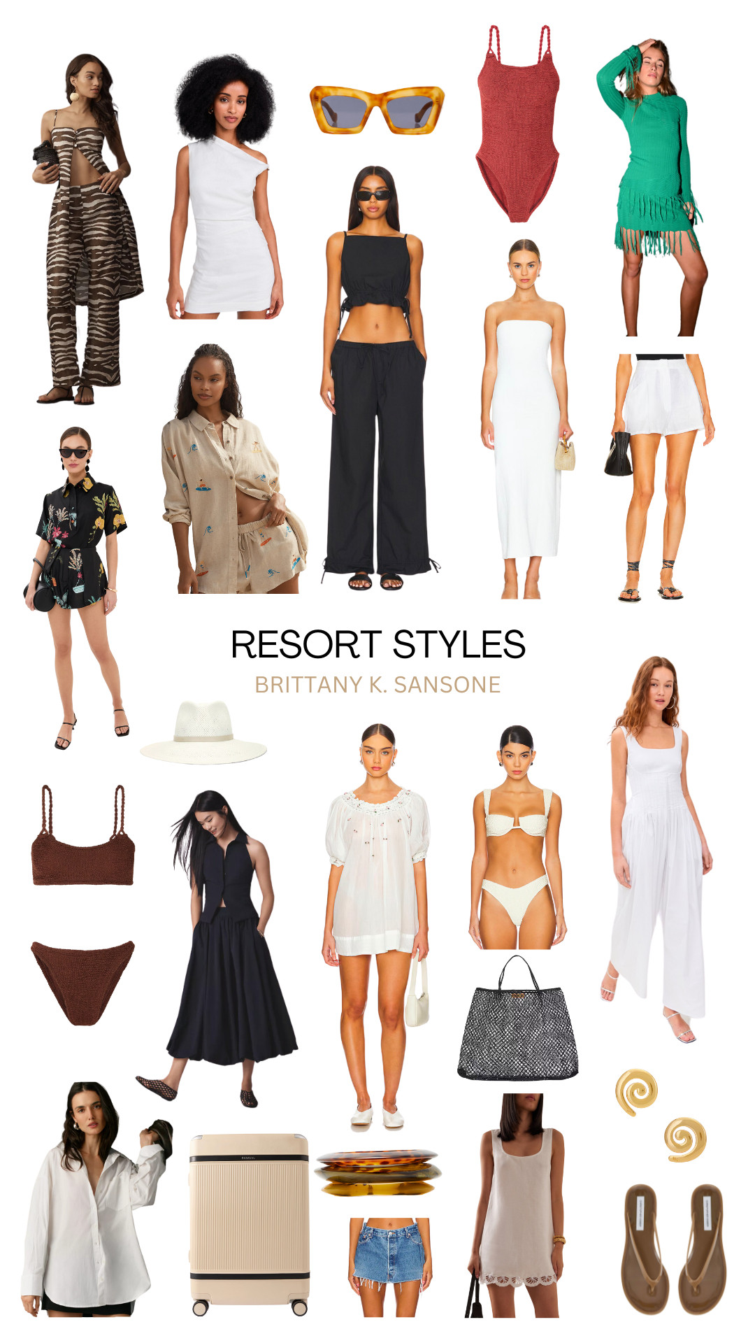 Resort styles! 
Part 1 (all of it wouldn't fit.. anything not linked here is linked on part 2!) 

 

#LTKTravel #LTKStyleTip