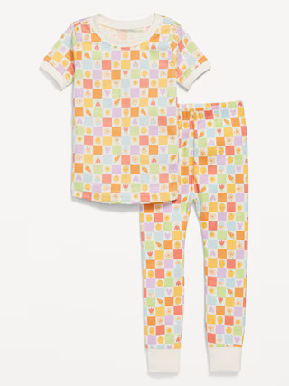 Unisex Snug-Fit Printed Pajama Set for Toddler & Baby | Old Navy (US)