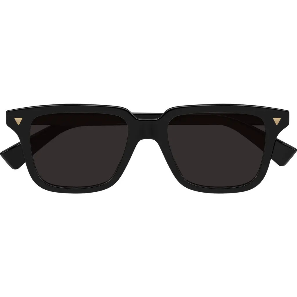 Bottega Veneta 50mm Square Sunglasses in Black at Nordstrom | Nordstrom