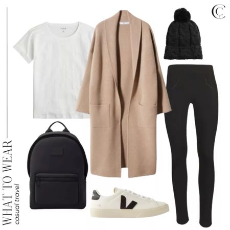 Casual travel outfit

leather sneakers // cardigan coat // slim fit tee // cable knit pom beanie // neoprene backpack // high waisted leggings

For more style inspiration head to cristincooper.com 



#LTKtravel #LTKstyletip #LTKSeasonal