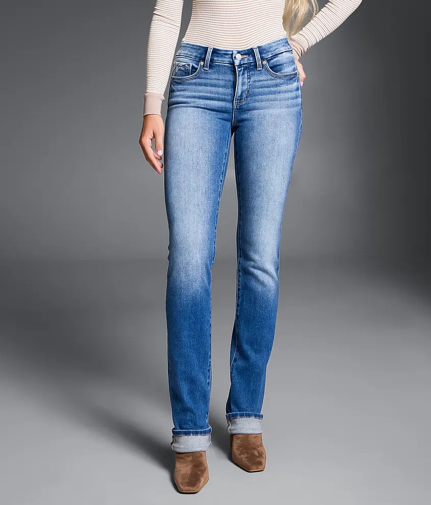 Fit No. 53 Straight Stretch Cuffed Jean | Buckle