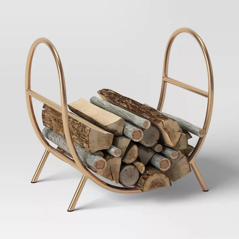 Brass Log Holder Gold - Threshold™ | Target