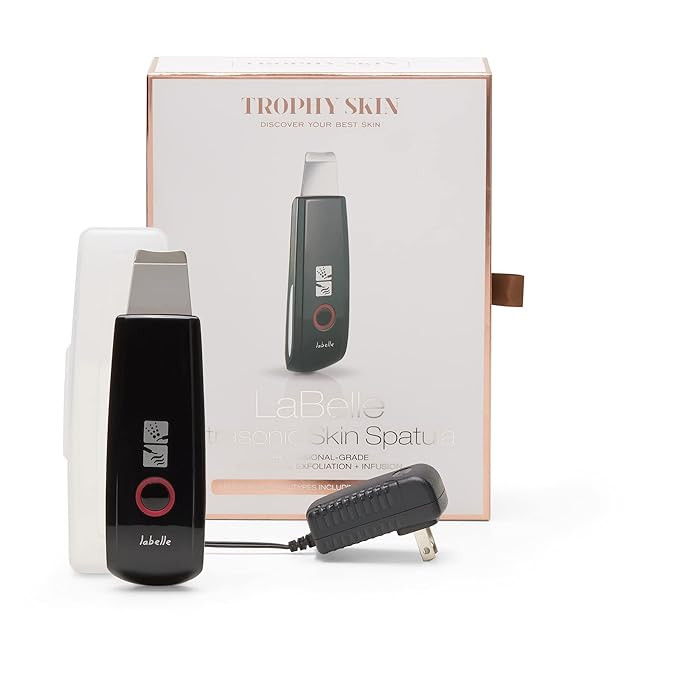Trophy Skin Labelle Skin Spatula - Deep Clean, Exfoliate, and Infuse - Facial Scrubber | Amazon (US)