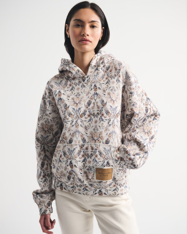 Sunday Notch-Neck Hoodie | Abercrombie & Fitch (US)