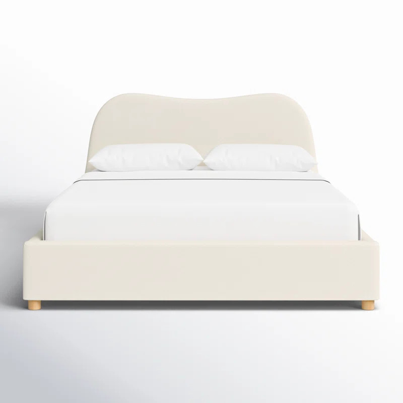 Kiren Upholstered Boucle Bed | Wayfair North America